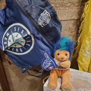 Seattle Mariners Gift Set Game Bag Mascot